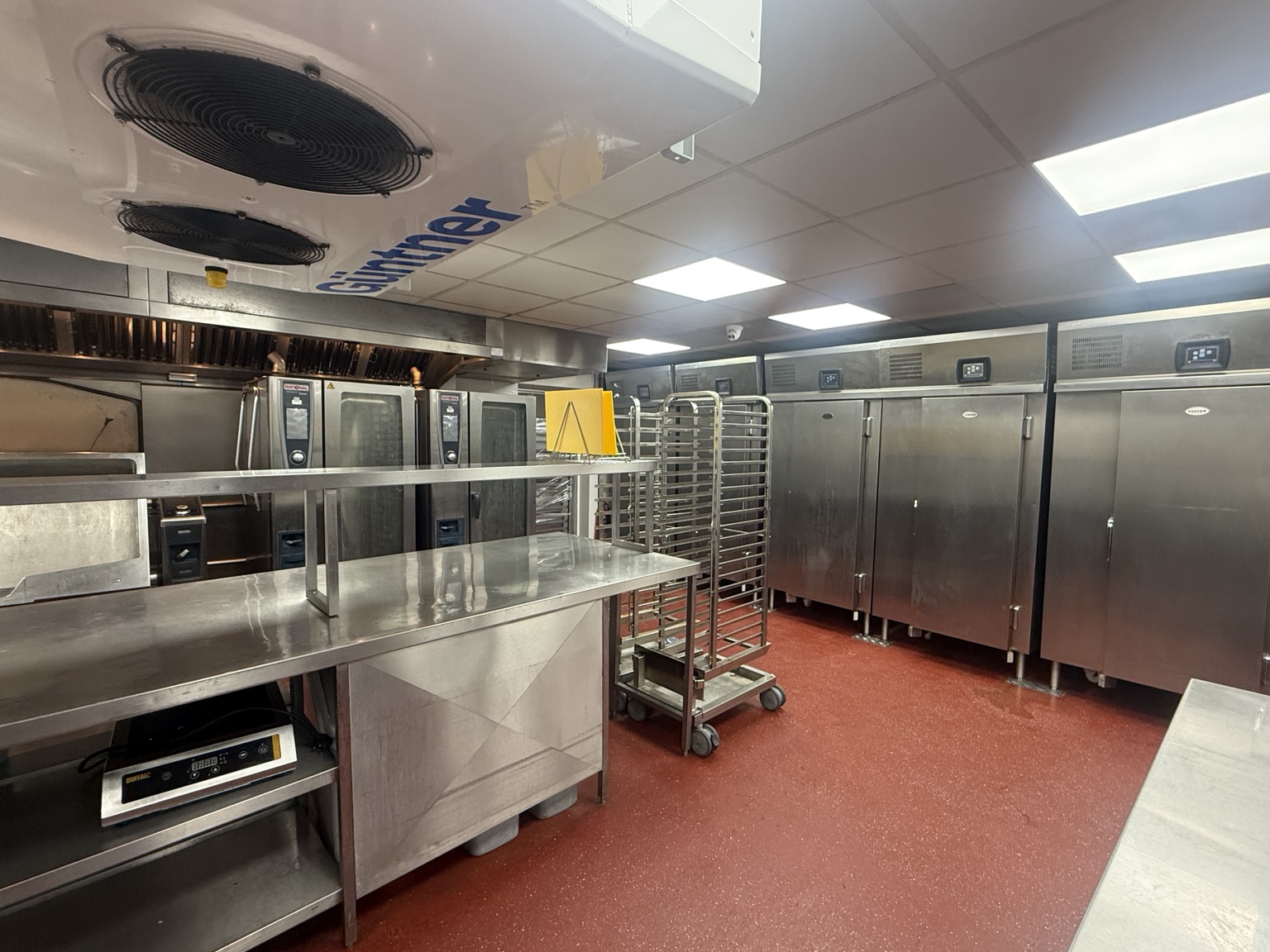 Ovens and refrigerated storage at WGR Foods
